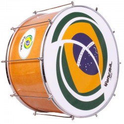 SURDO FUZILEIRO WOOD 55,9 Ø X 30 CM HONEY