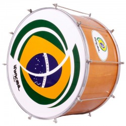 SURDO FUZILEIRO WOOD 55,9 Ø X 30 CM HONEY