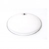 10" PARCHE BLANCO NP 190 LISO 25,4 Ø