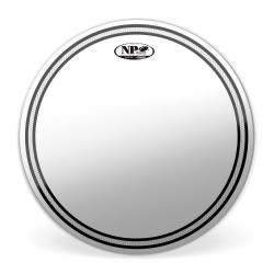 16" DRUMHEAD EVANS FROST RING BLACK LOGO...