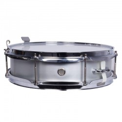 CAJA BANDA ALUMINIO 33,0 Ø X 09 CM PLATA