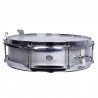 CAJA BANDA ALUMINIO 33,0 Ø X 09 CM PLATA