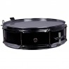 CAJA BANDA ALUMINIO 35,6 Ø X 09 CM NEGRO
