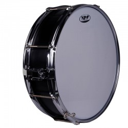 ALUMINIUM BAND CASE 35,6 Ø X 09 CM BLACK