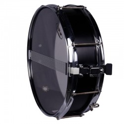 CAJA BANDA ALUMINIO 35,6 Ø X 09 CM NEGRO