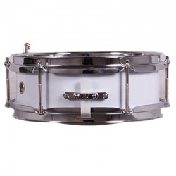 CAJA BANDA MADERA 25,4 Ø X 09 CM BLANCO