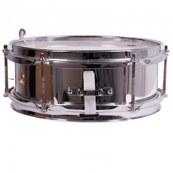 CAJA BANDA MADERA 25,4 Ø X 09 CM PLATA