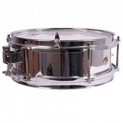 CAJA BANDA MADERA 25,4 Ø X 09 CM PLATA
