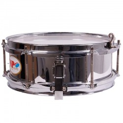 CAJA BANDA MADERA 25,4 Ø X 09 CM PLATA