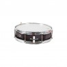 CAJA BANDA MADERA 30,5 Ø X 09 CM NEGRO