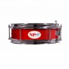 CAJA BANDA MADERA 30,5 Ø X 09 CM ROJO CEREZA