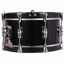 TAMBOR SAYÓN PASIÓN DEL SUR CROME 35,6 Ø X 18 CM NEGRO AROS GRAFITO LISO