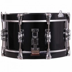 TAMBOR SAYÓN PASIÓN DEL SUR CROME 35,6 Ø X 18 CM NEGRO AROS GRAFITO LISO
