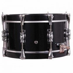 TAMBOR SAYÓN PASIÓN DEL SUR CROME 35,6 Ø X 18 CM NEGRO AROS GRAFITO LISO