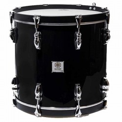 TIMBALE SAYÓN PASIÓN DEL SUR CROME 40,6 Ø X 34 CM BLACK SMOOTH GRAPHITE HOOPS