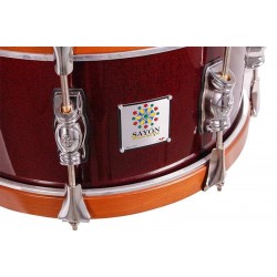 SAYÓN PASIÓN DEL SUR CROME TAMBOR 35,6 Ø X 16 CM VINHO TINTO MEL BRINCOS SUAVE