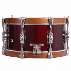 SAYÓN PASIÓN DEL SUR CROME TAMBOR 35,6 Ø X 16 CM VINHO TINTO MEL BRINCOS SUAVE