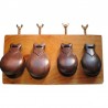 TABLA CASTAÑUELAS 2 PAR PALOSANTO