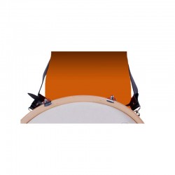 BLACK STRAP HOLDER Snare drum WAIST TWO CARABINERS