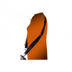 BLACK SHOULDER STRAP REDOBLANTE TWO CARABINERS