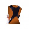 CEINTURE NOIRE CROSSE GROSSE CAISSE SUPPORT QUATRE MOUSQUETONS