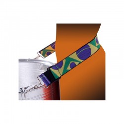 CINCHA BASS DRUM Snare drum TWO HOOKS IPANEMA WITH CARABINERS