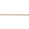 BRAIDED HEMP ROPE 3 MM THICK 1 METER