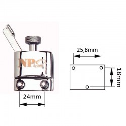 LEVER BORDONERA LOGO NP CROME