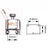 LEVER BORDONERA LOGO NP CROME