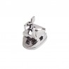 ABRAZADERA TOM/BASE CROME 12.7 MM