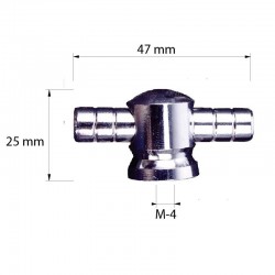 ALUMINIUM ACORN CROME Snare drum