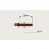 TENSION SCREW M-4X10 MM OLD BRIDGE Pack of 2