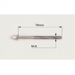 TORNILLO TENSION M-6X70 MM CROME Pack de 10