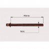 TORNILLO TENSION M-6X70 MM OLD Pack de 10