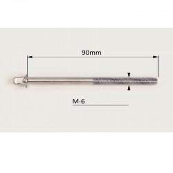 TORNILLO TENSION M-6X90 MM CROME Pack de 10