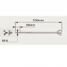 VARILLA TIMBAL CROME 31 CM COMPLETA