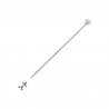 VARILLA TIMBAL CROME 50 CM COMPLETA