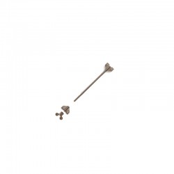 ROD TAMBOUR VIEUX 19 CM COMPLET