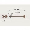 ROD DRUM OLD 19 CM COMPLETE