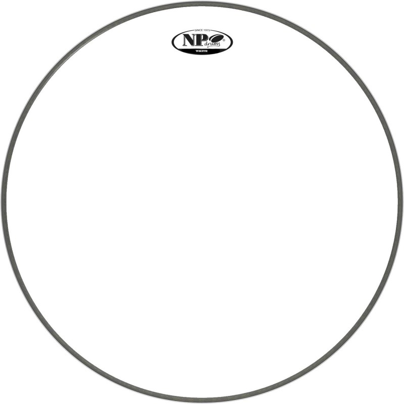12" PARCHE BLANCO NP 250 LISO 30,5 Ø