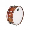 BASS DRUM STANDARD CROME MARCH 50,8 Ø X 20 CM WALNUT HOOPS WALNUT