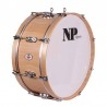 BASS DRUM STANDARD MARCH CROME 50,8 Ø X 20 CM NATURAL HOOPS