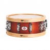 SWEET CROME BOX 35.6 Ø X 15 CM HONEY SOLID WOODEN RINGS