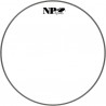 18" PARCHE BLANCO NP 250 LISO BOMBO 45,7 Ø