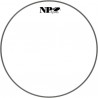 20" PARCHE BLANCO NP 250 LISO BOMBO 50,8 Ø