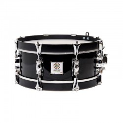 SAYÓN PASIÓN DEL SUR CROME DRUM 35,6 Ø X 14 CM BLACK SMOOTH GRAPHITE HOOPS
