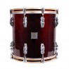 TIMBAL SAYÓN PASIÓN DEL SUR CROME 38,1 Ø X 34 CM ROJO VINO AROS NATURAL RANURA