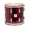 TIMBAL SAYÓN PASIÓN DEL SUR CROME 38,1 Ø X 34 CM ROJO VINO AROS NATURAL RANURA