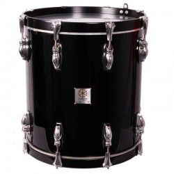 TIMBAL SAYÓN PASIÓN DEL SUR CROME 38,1 Ø X 40 CM NEGRO AROS GRAFITO LISO