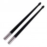 DRUMSTICK DRUMSTICK BLACK HOLM OAK SILVER GALA 1 PAIR